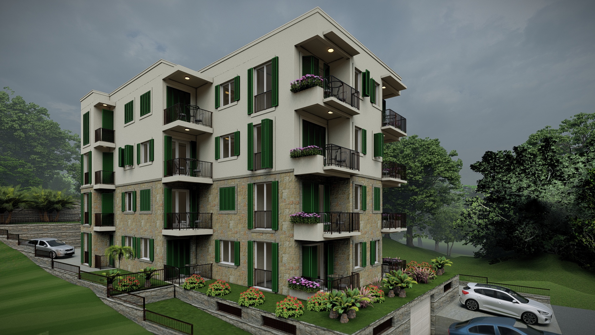 Image of Apartment in new building - 1 Bedrooms - 1 Bathrooms for Sale in Herceg-Novi-Kumbor-Montenegro, Image 1